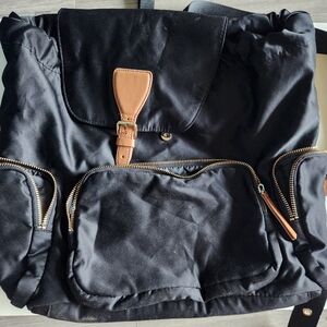 H&M Black and Brown Backpack